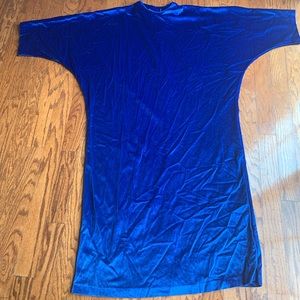 Swede Blue Caftan Dress